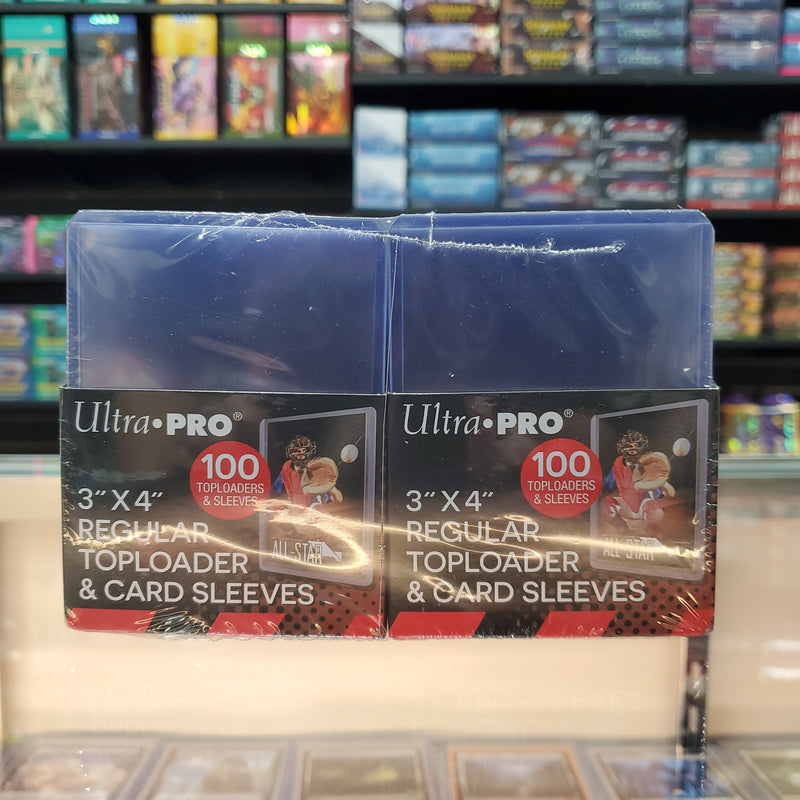 Ultra-PRO: 3"x4" Regular Toploader and Card Sleeves 200 CT