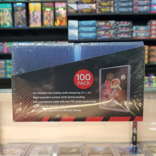 Baseball Card Sleeves Ultra PRO Toploader Bundle - 100 Count 3x4" Hard Plastic Sleeves For Standard Trading Cards (35pt) Card Top Loaders Baseball Card Sleeves Ultra PRO Toploader Bundle - 100 Count 3x4" Hard Plastic Sleeves For Standard Trading Cards (35pt) Card Top Loaders