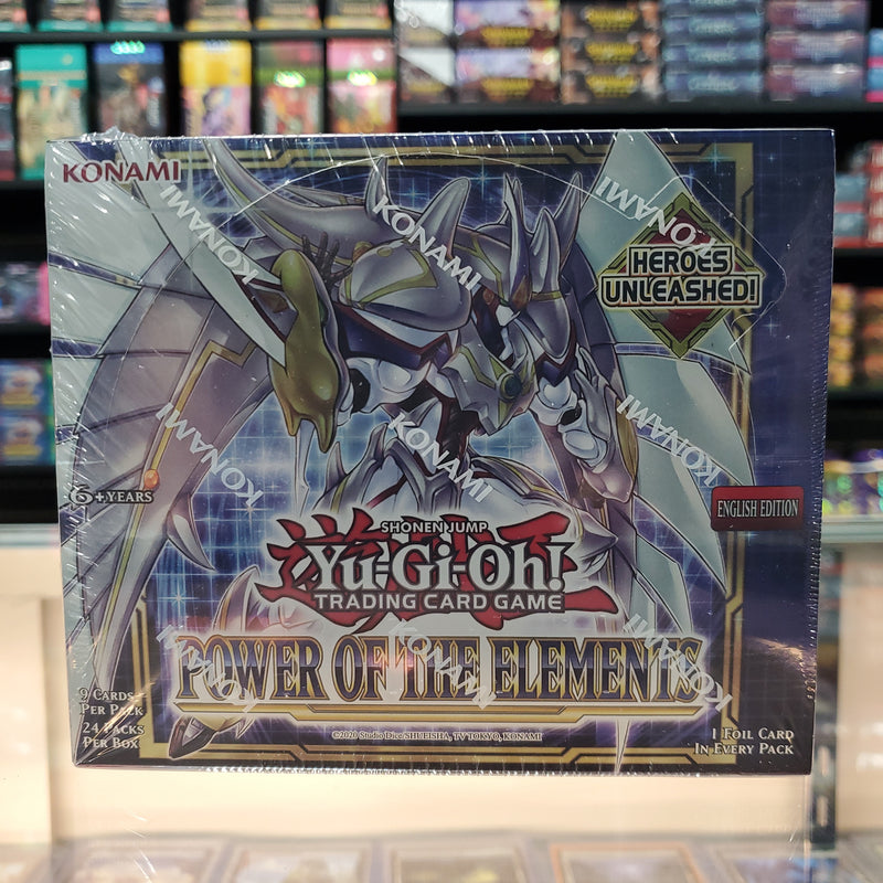Yu-Gi-Oh! TCG: Power of the Elements - Booster Box (Unlimited)