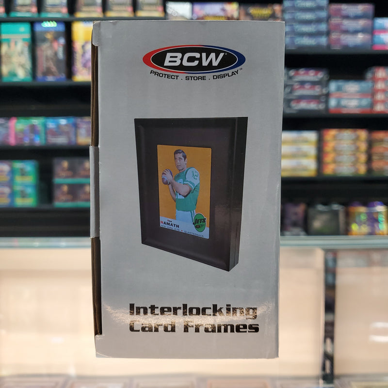 BCW: Interlocking Card Frames - Black