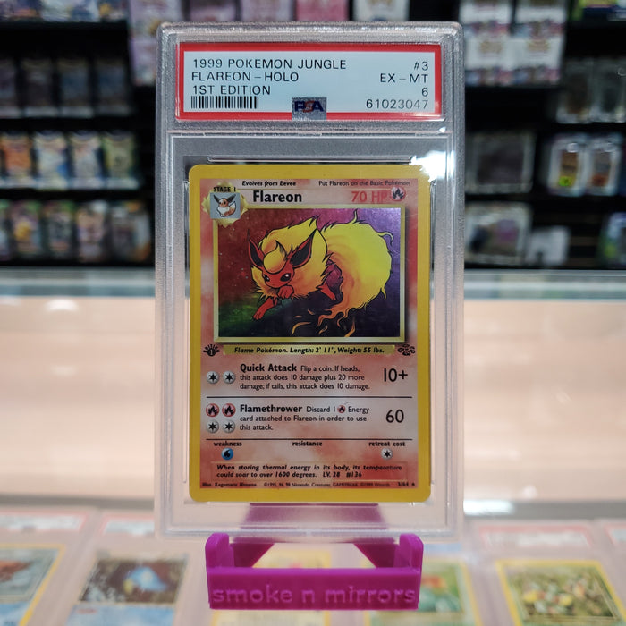 Flareon (3/64) [Jungle 1st Edition] PSA 6