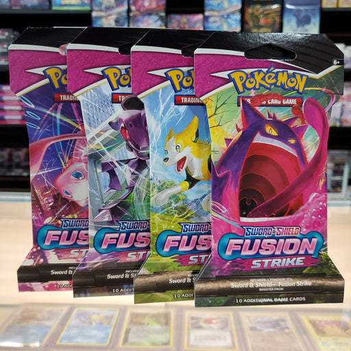 Pokmon TCG: Sword & Shield: Fusion Strike - Sleeved Booster Pack Smoke and Mirrors Hobby Pokmon TCG: Sword & Shield: Fusion Strike - Sleeved Booster Pack Smoke and Mirrors Hobby