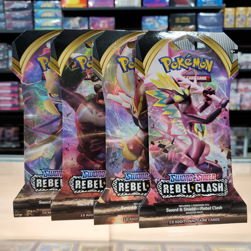 Pokémon TCG: Sword & Shield: Rebel Clash - Sleeved Booster Pack