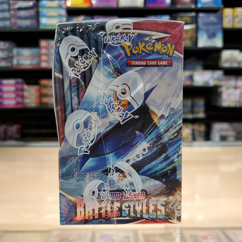 battle styles booster box retail Pokemon Sword & Shield: Battle Styles Build & Battle Kit Box