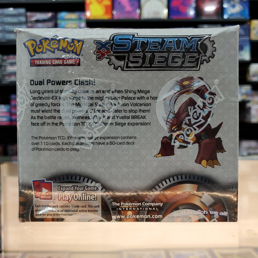 Pokmon TCG: XY: Steam Siege - Booster Box Smoke and Mirrors Hobby Pokmon TCG: XY: Steam Siege - Booster Box Smoke and Mirrors Hobby