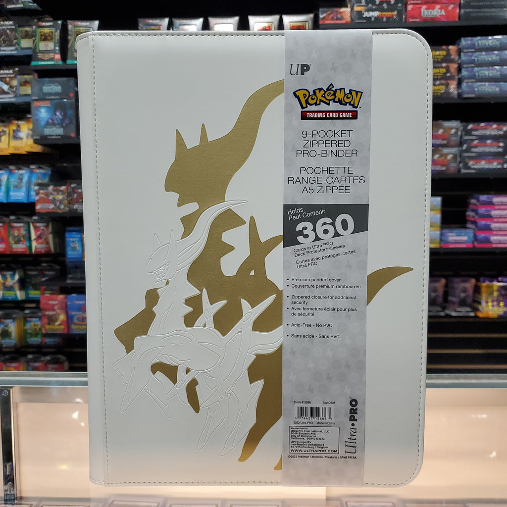 pokémon trading card game: ultra pro 9-pocket zippered pro-binder Ultra-PRO: Pokémon Elite Series 9-Pocket Zippered Premium PRO-Binder