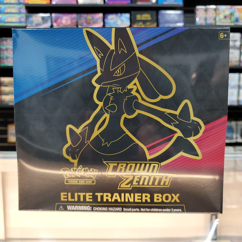 pokémon - trading card game: crown zenith elite trainer box Pokémon TCG: Sword & Shield: Crown Zenith
