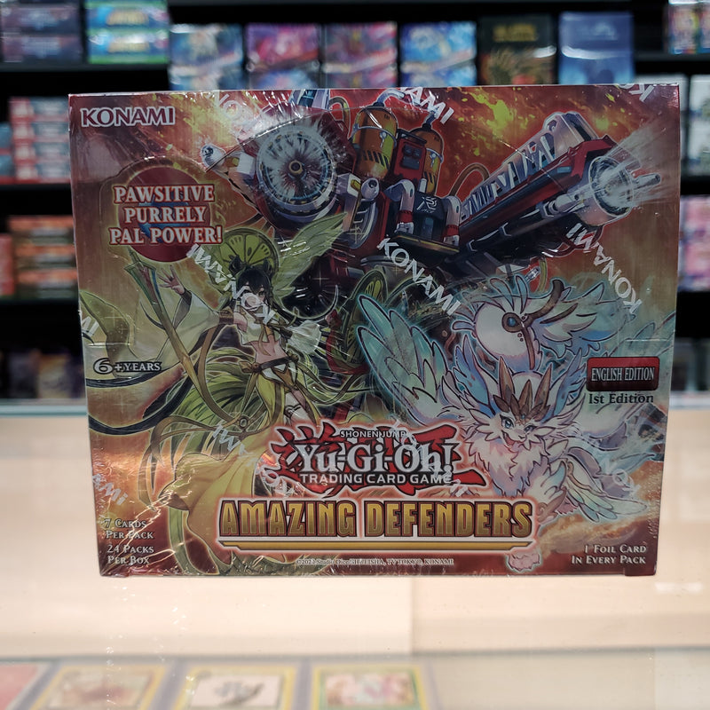 YuGiOh! TCG Amazing Defenders Booster Box (1st Edition)