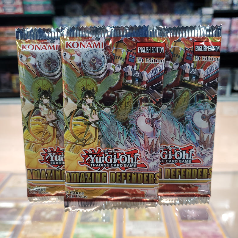 Yu-Gi-Oh! TCG: Amazing Defenders - Booster Pack (1st Edition)