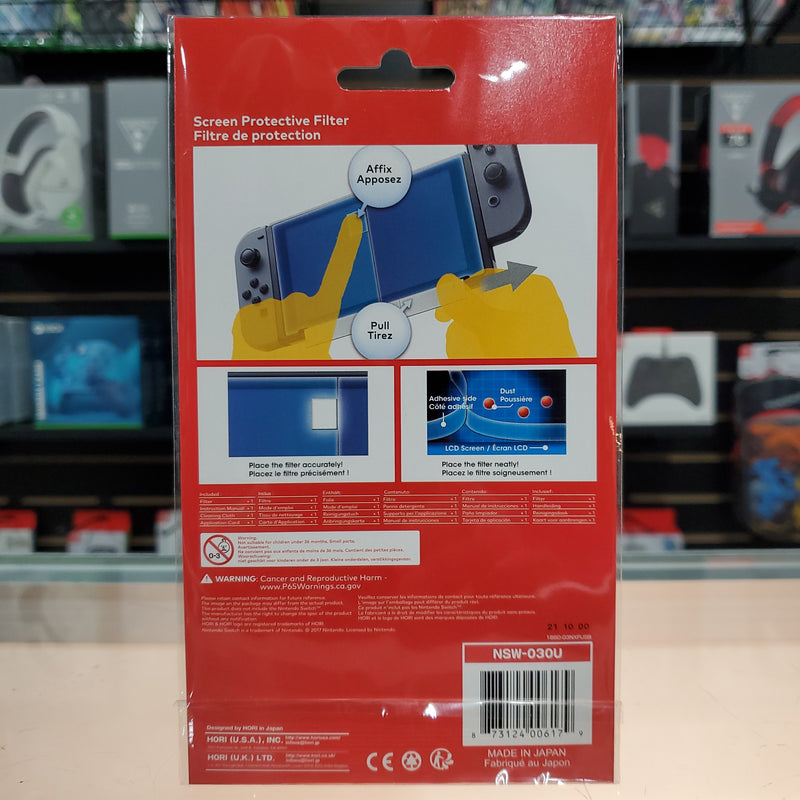 Hori - Screen Protector (Nintendo Switch)
