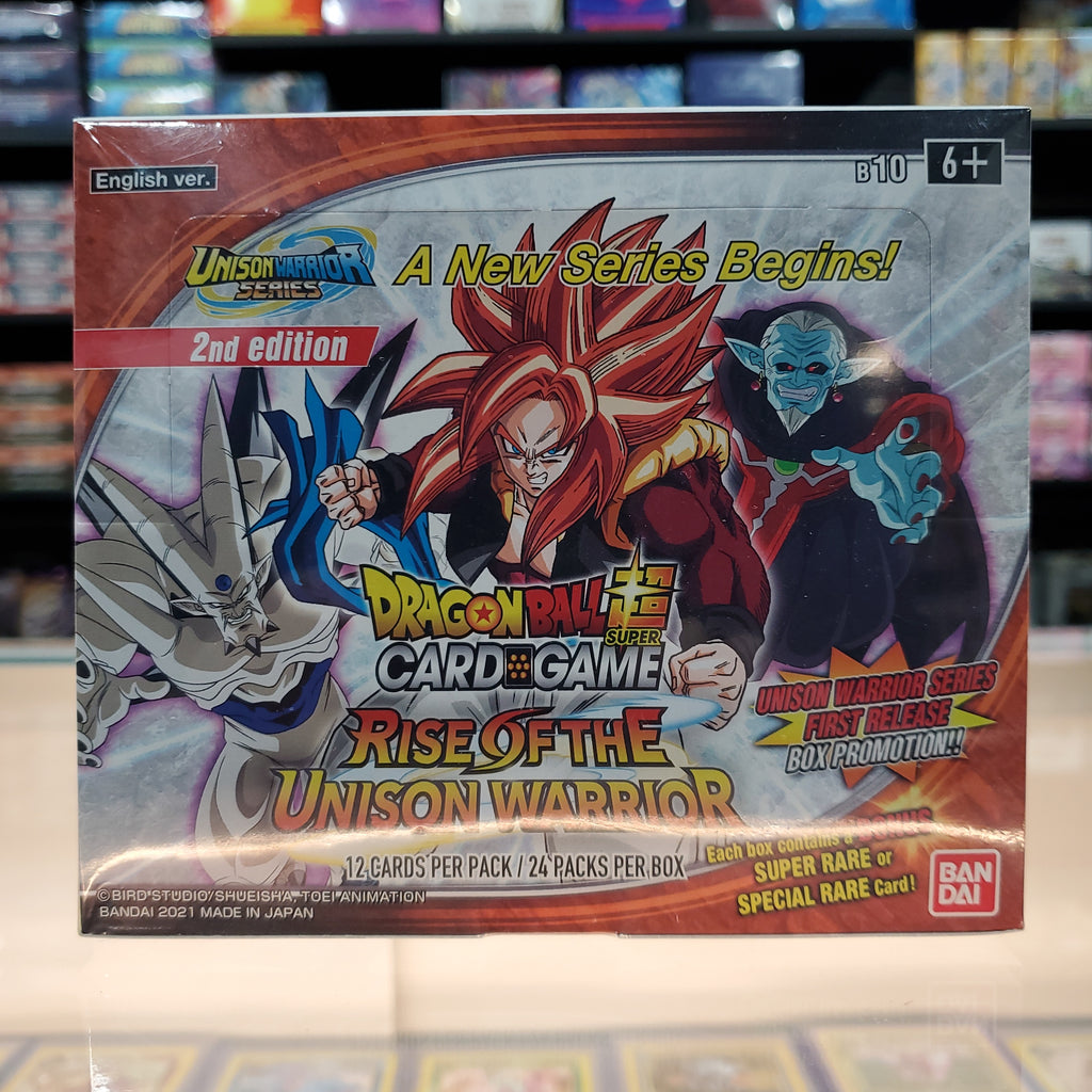 Dragon Ball Super TCG: Unison Warrior Series: Rise of the Unison Warri —  Smoke and Mirrors Hobby