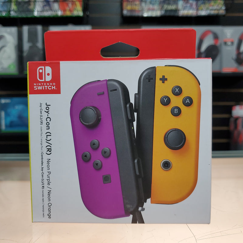 Nintendo - Joy-Con L/R (Purple/Orange)