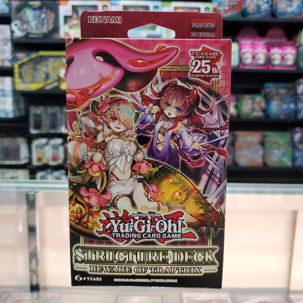 Yu-Gi-Oh! TCG: Beware of Traptrix - Structure Deck (1st Edition) Smoke and Mirrors Hobby Yu-Gi-Oh! TCG: Beware of Traptrix - Structure Deck (1st Edition) Smoke and Mirrors Hobby