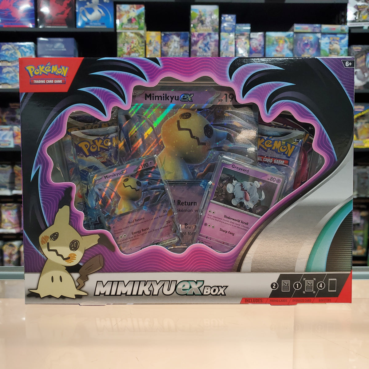 Pokmon TCG: Mimikyu EX Box Smoke and Mirrors Hobby Pokmon TCG: Mimikyu EX Box Smoke and Mirrors Hobby