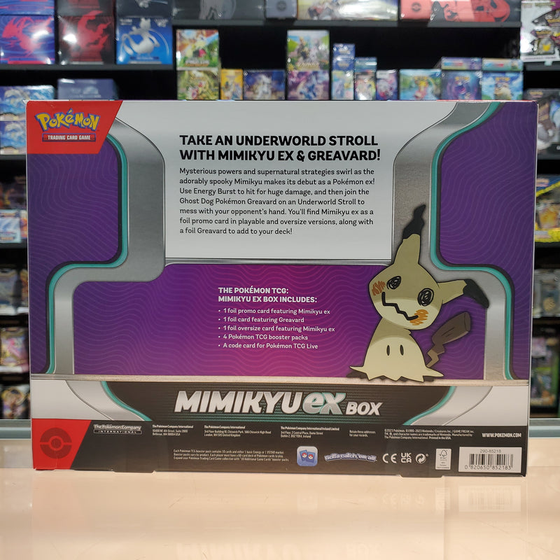 Pokémon TCG: Mimikyu EX Box