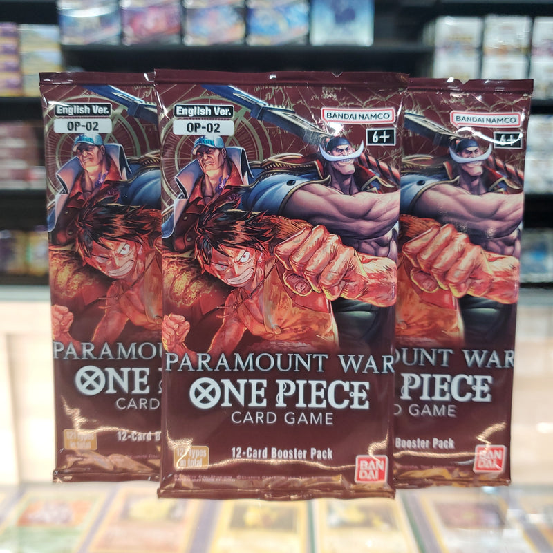 One Piece TCG: Paramount War [OP-02] - Booster Pack