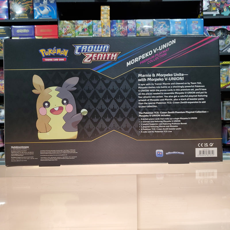 Pokémon TCG: Sword & Shield: Crown Zenith - Premium Playmat Collection (Morpeko V-UNION)
