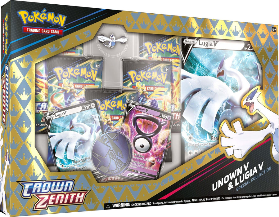 Pokémon TCG: Sword & Shield: Crown Zenith - Special Collection (Unown V & Lugia V)