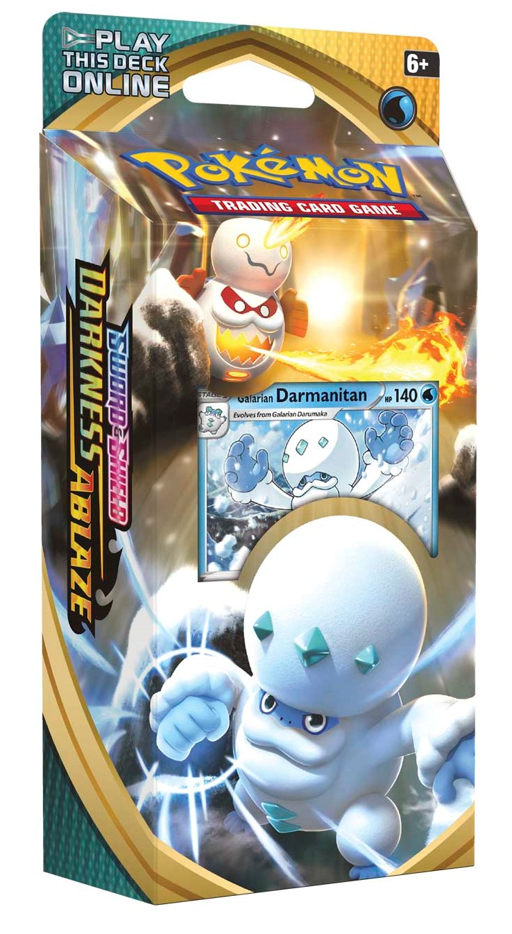 Pokémon TCG: Sword & Shield: Darkness Ablaze - Theme Deck (Galarian Darmanitan)