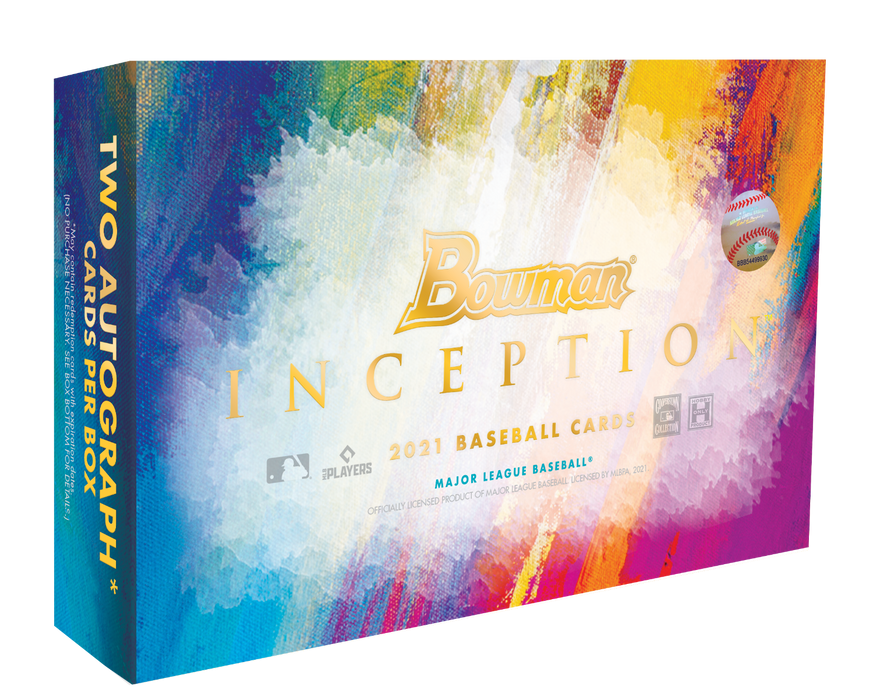 2021 Bowman Inception Baseball Hobby Box