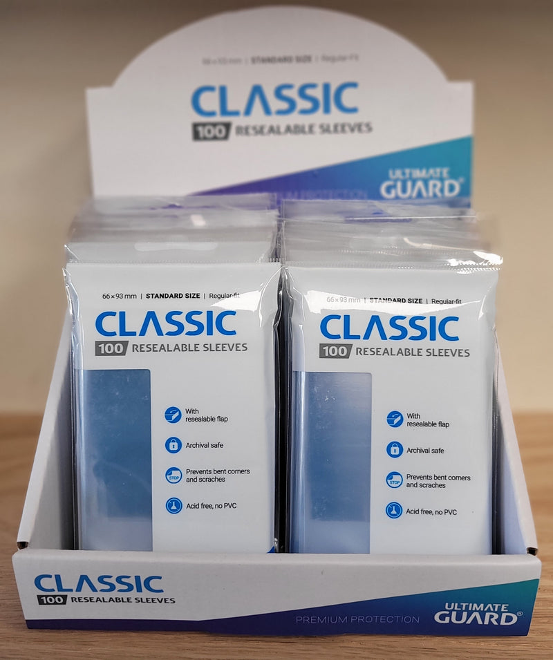 Ultimate Guard - Classic Resealable Sleeves - Standard Size