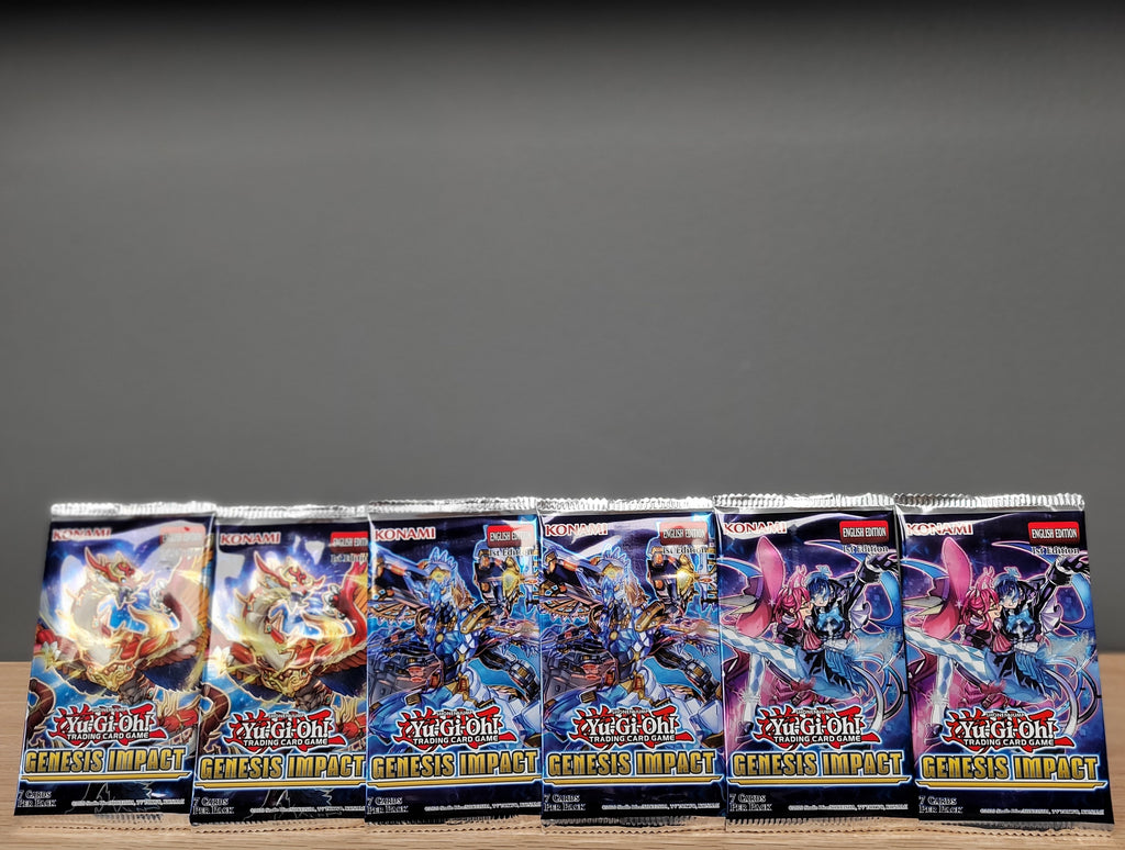 Yu-Gi-Oh! TCG: Genesis Impact Booster Pack Smoke and Mirrors Hobby Yu-Gi-Oh! TCG: Genesis Impact Booster Pack Smoke and Mirrors Hobby