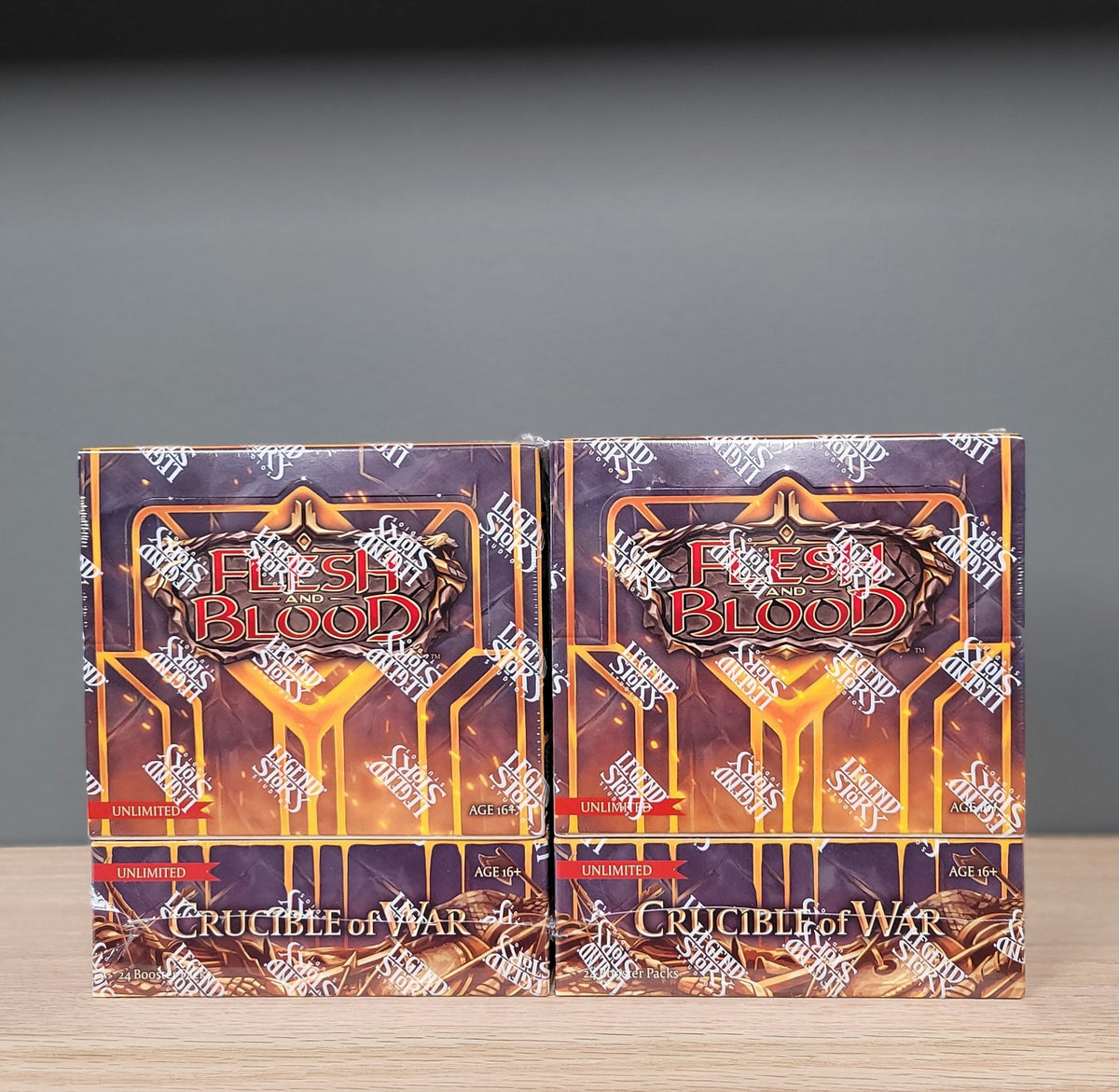 Flesh and Blood: Crucible of War - Booster Box (Unlimited)  Smoke and  Mirrors Hobby