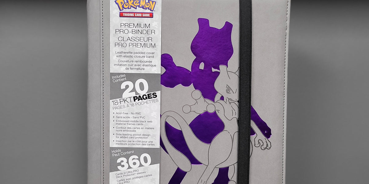 mewtwo pokemon card binder Ultra-PRO: Pokémon 9 Pocket Premium PRO Binder