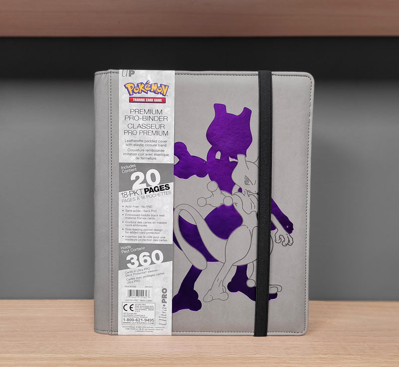 Ultra-PRO: Pokémon 9 Pocket Premium PRO Binder - Mewtwo