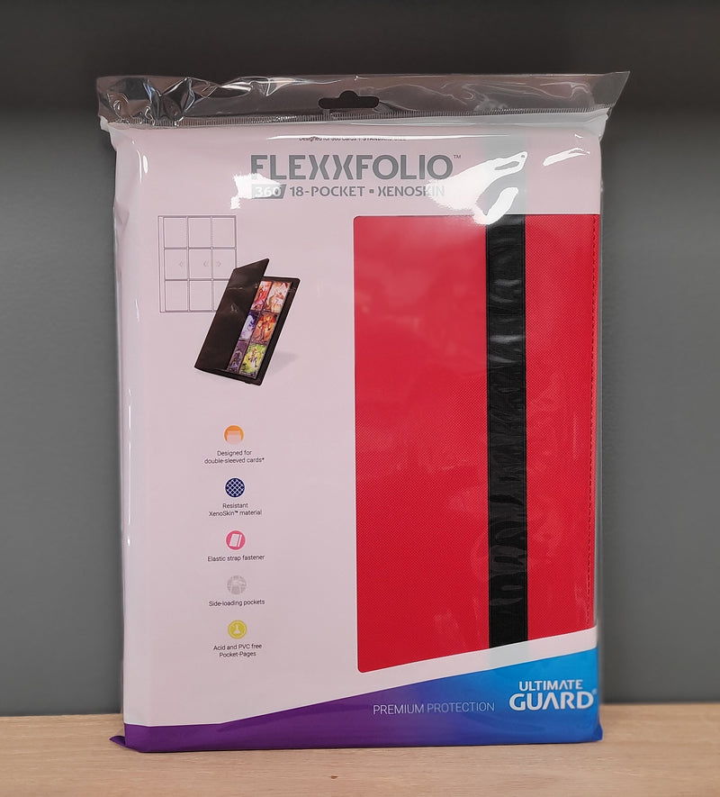 Ultimate Guard - 9 Pocket FlexxFolio Binder - Red