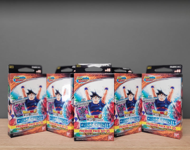 Dragon Ball Super TCG: Cross Spirits Premium Pack Set
