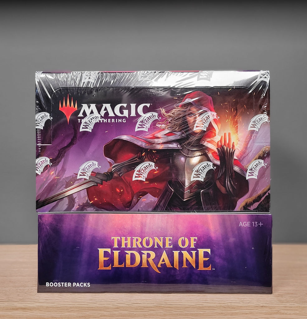 mtg throne of eldraine booster box Wilds of Eldraine Draft Booster Box Display main image 0