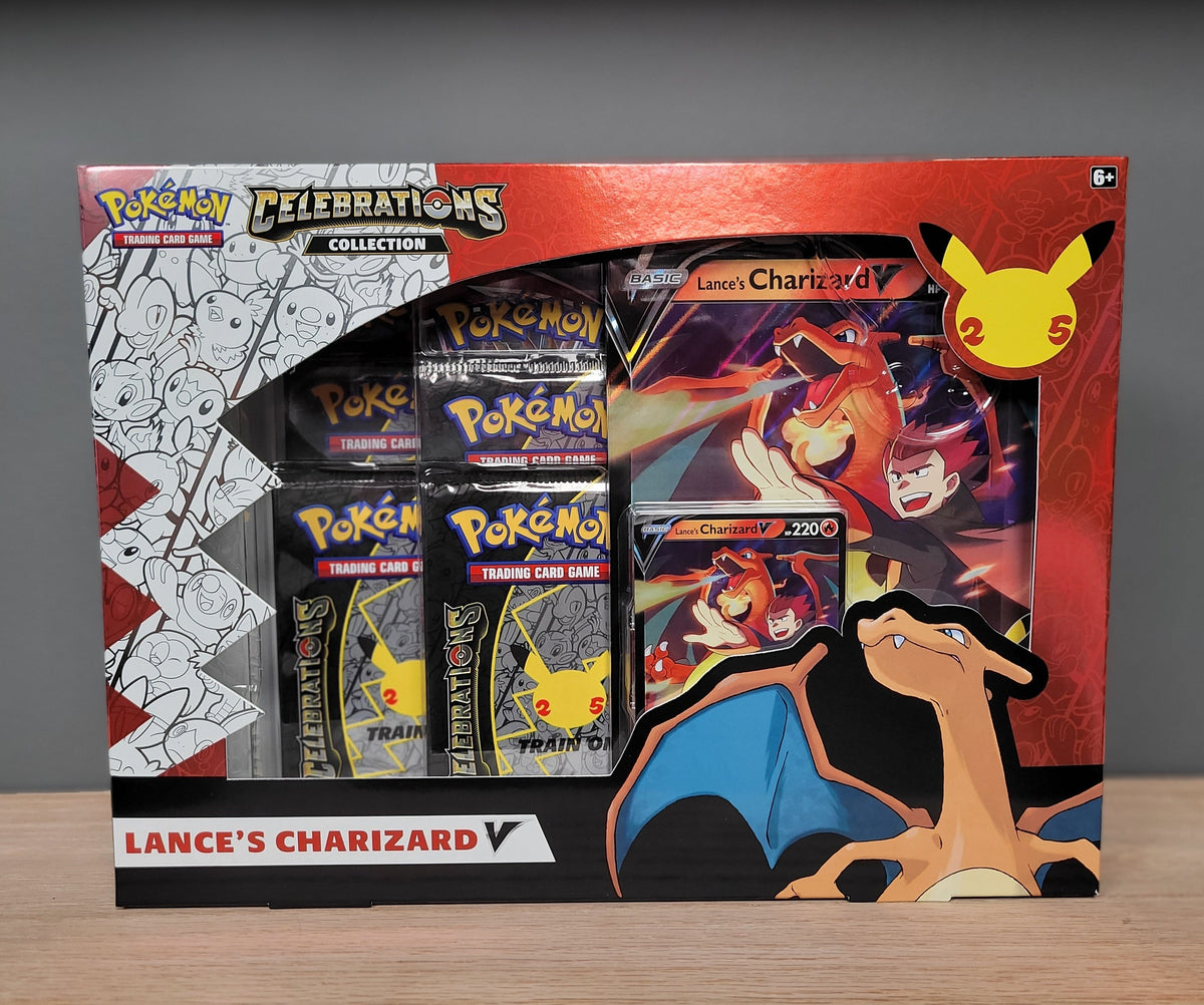 2021 pokemon trading card game celebrations lance's charizard v Pokémon TCG: Celebrations