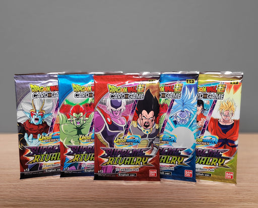 Dragon Ball Super TCG: Series 13 - Supreme Rivalry Booster Pack Smoke and Mirrors Hobby Dragon Ball Super TCG: Series 13 - Supreme Rivalry Booster Pack Smoke and Mirrors Hobby