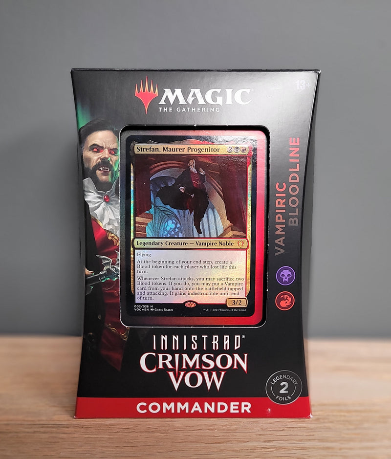 Magic: The Gathering - Crimson Vow Commander Deck - Vampiric Bloodline