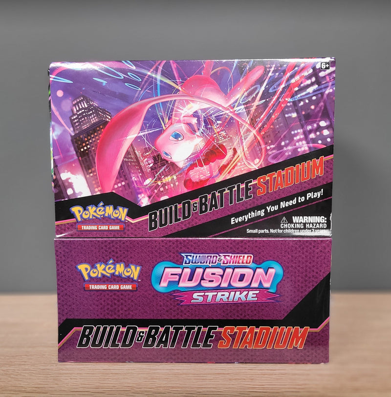 Pokémon TCG Sword & Shield Fusion Strike Build & Battle Stadium