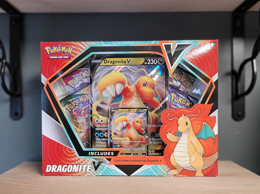 Pokmon TCG: Dragonite V Box Smoke and Mirrors Hobby Pokmon TCG: Dragonite V Box Smoke and Mirrors Hobby