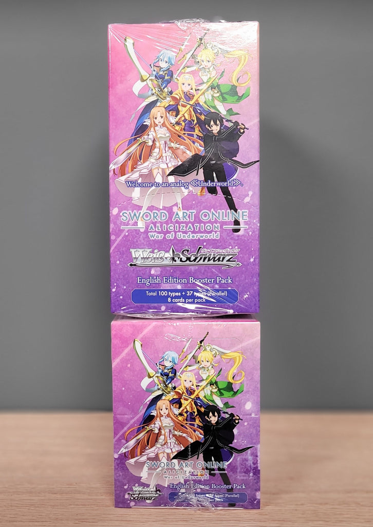 Weiss Schwarz: Sword Art Online -Alicization- Vol.2 Booster Box — Smoke and  Mirrors Hobby