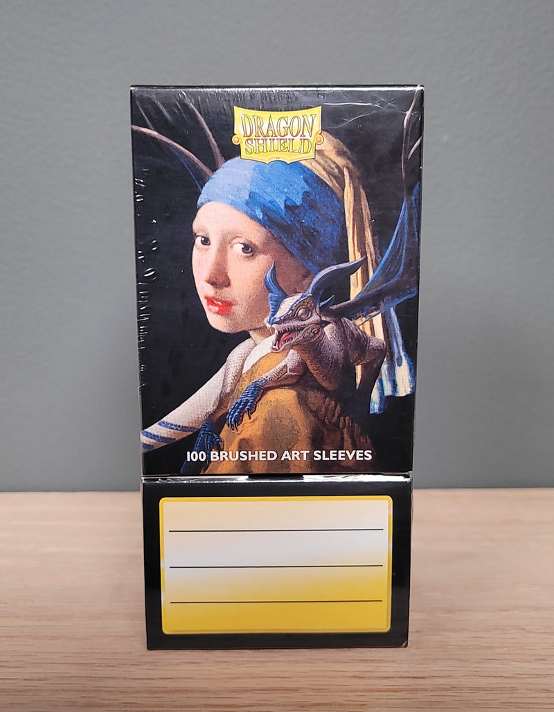 Dragon Shield Deck Protector - Brushed Art The Girl with The Pearl Earring 100 CT