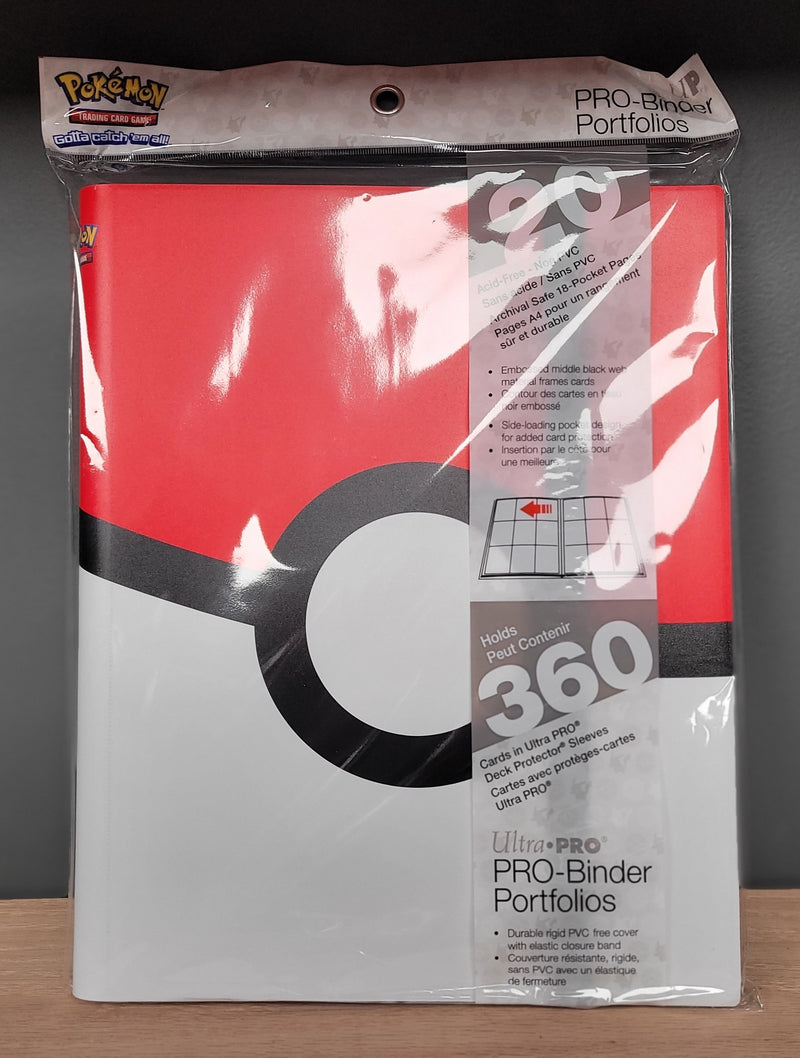 Ultra-PRO: Pokémon 9 Pocket Pro Binder - Pokéball