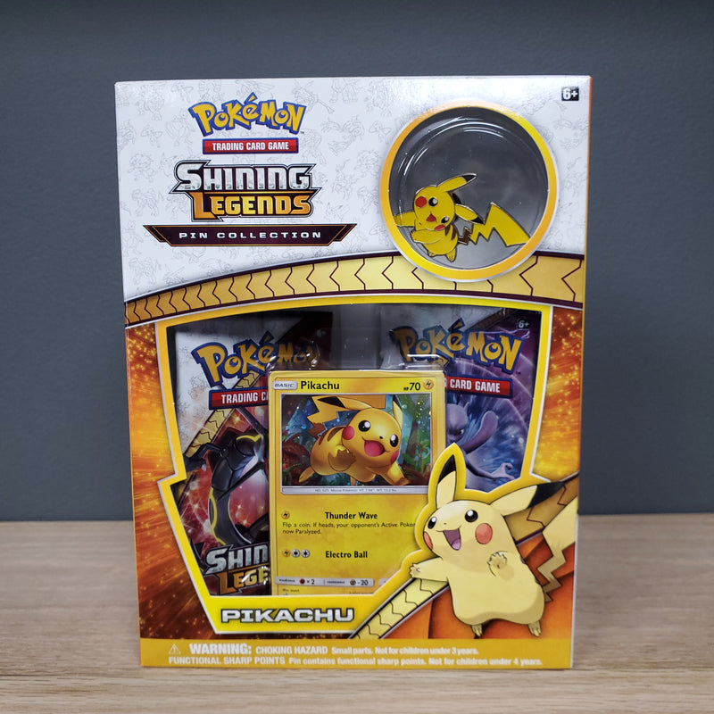 Pokémon TCG: Shining Legends - Pin Collection (Pikachu)