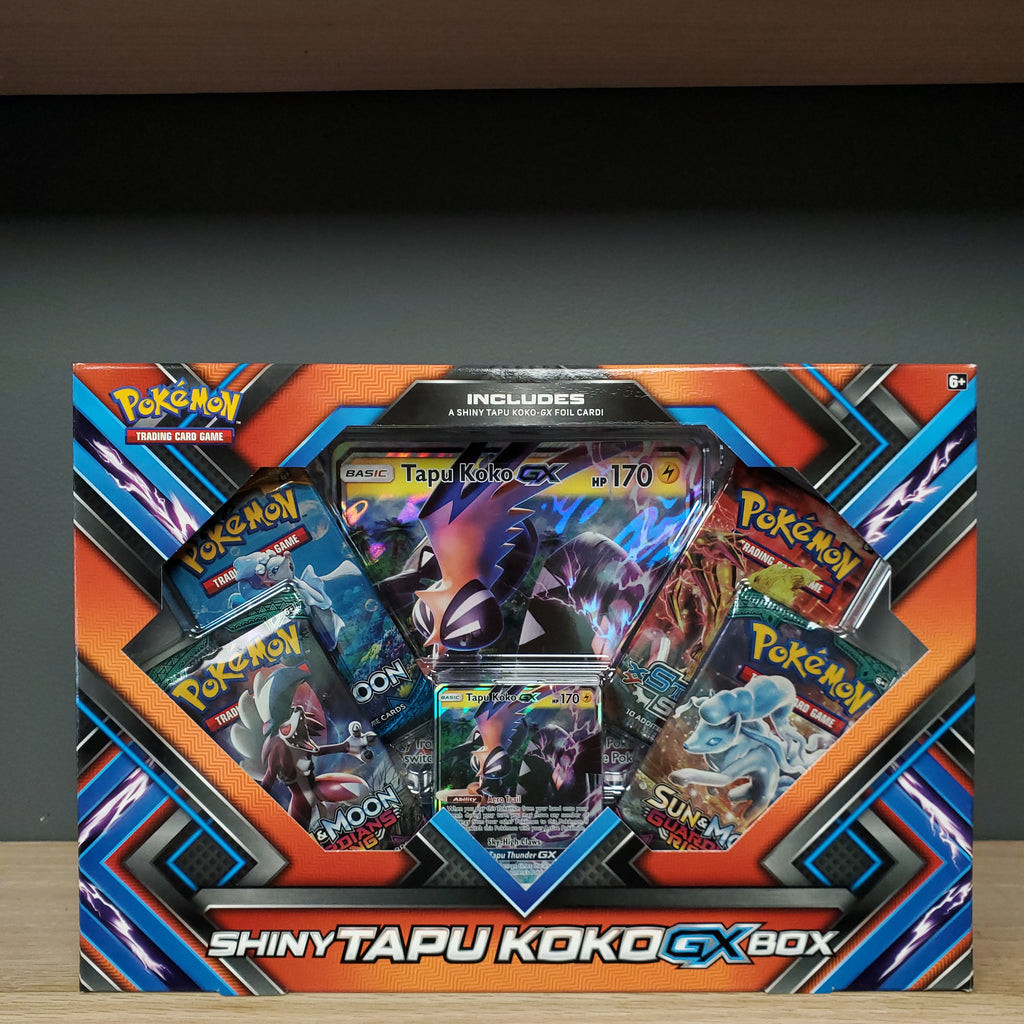 Pokemon TCG Tapu Koko Box, New & Sealed, Includes Booster Packs + Promo  Card