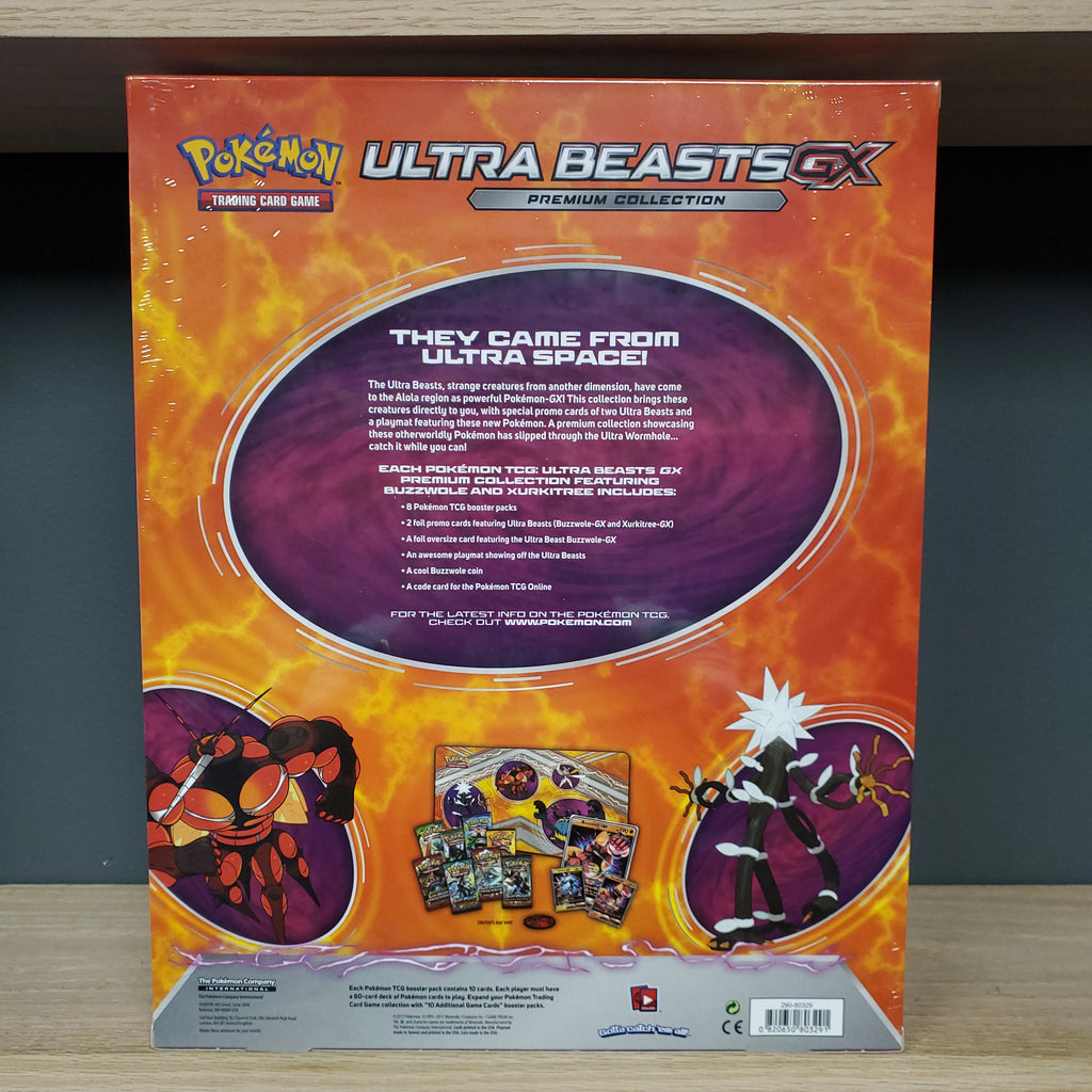 Pokémon TCG Ultra Beasts GX Buzzwole Premium Collection - US