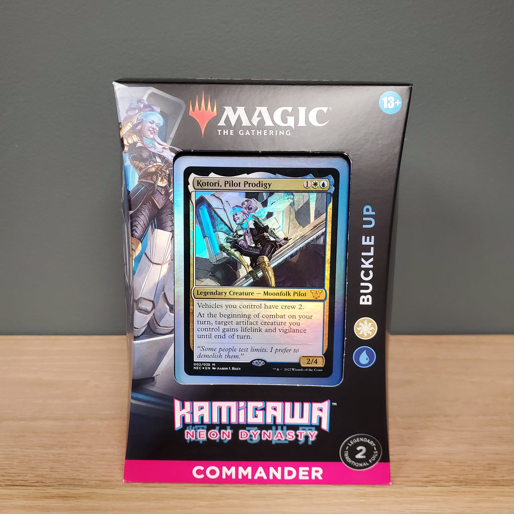 mtg buckle up commander deck Magic: The Gathering - Kamigawa: Neon Dynasty