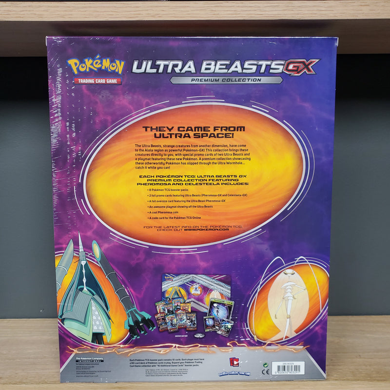 Pokémon TCG: Ultra Beasts GX - Premium Collection (Pheromosa GX and Celesteela GX)