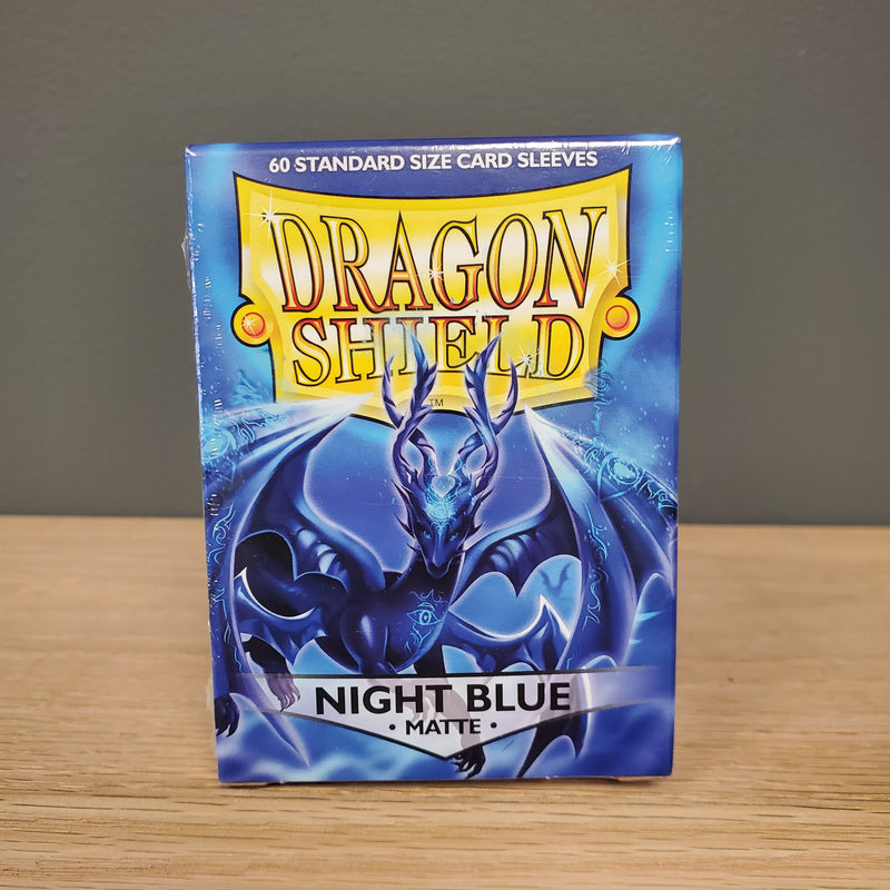 Dragon Shield Deck Protector - Matte Night Blue 60 CT