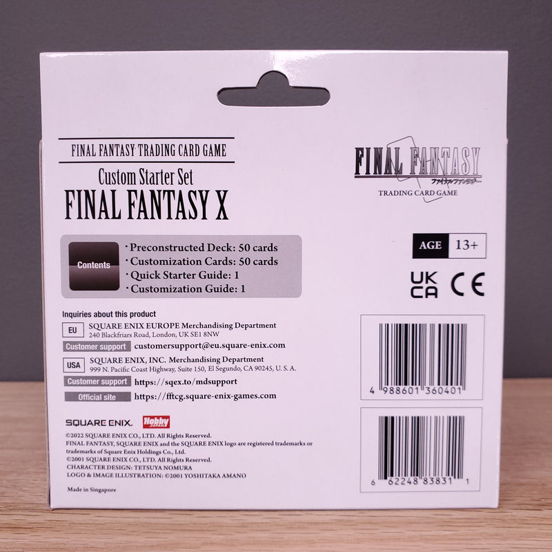 Final Fantasy TCG: FF X Custom Starter Deck