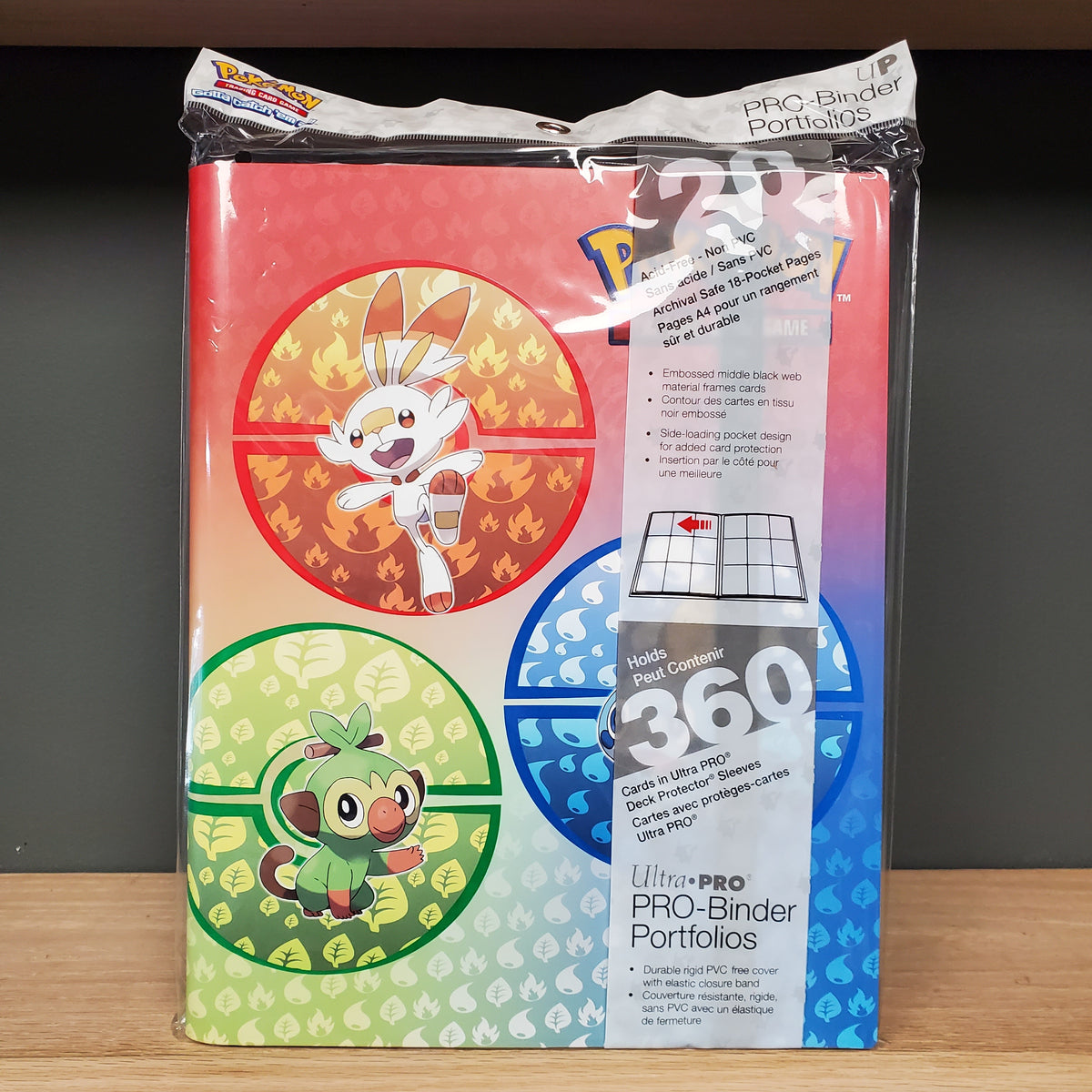 Ultra-PRO: Pokmon 9 Pocket Binder - Galar Starters Smoke and Mirrors Hobby Ultra-PRO: Pokmon 9 Pocket Binder - Galar Starters Smoke and Mirrors Hobby