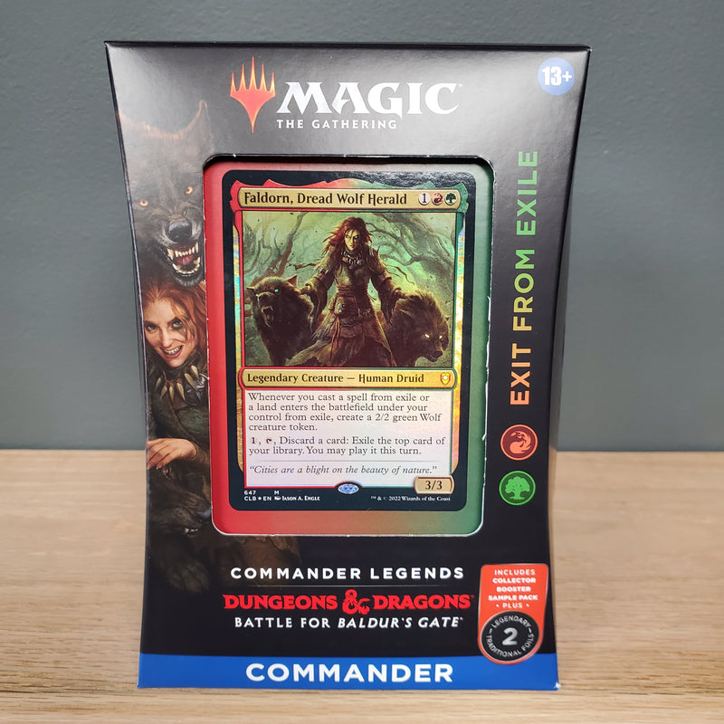 Magic: The Gathering - Commander Legends: Battle for Baldur's Gate - Commander Deck (Exit from Exile)