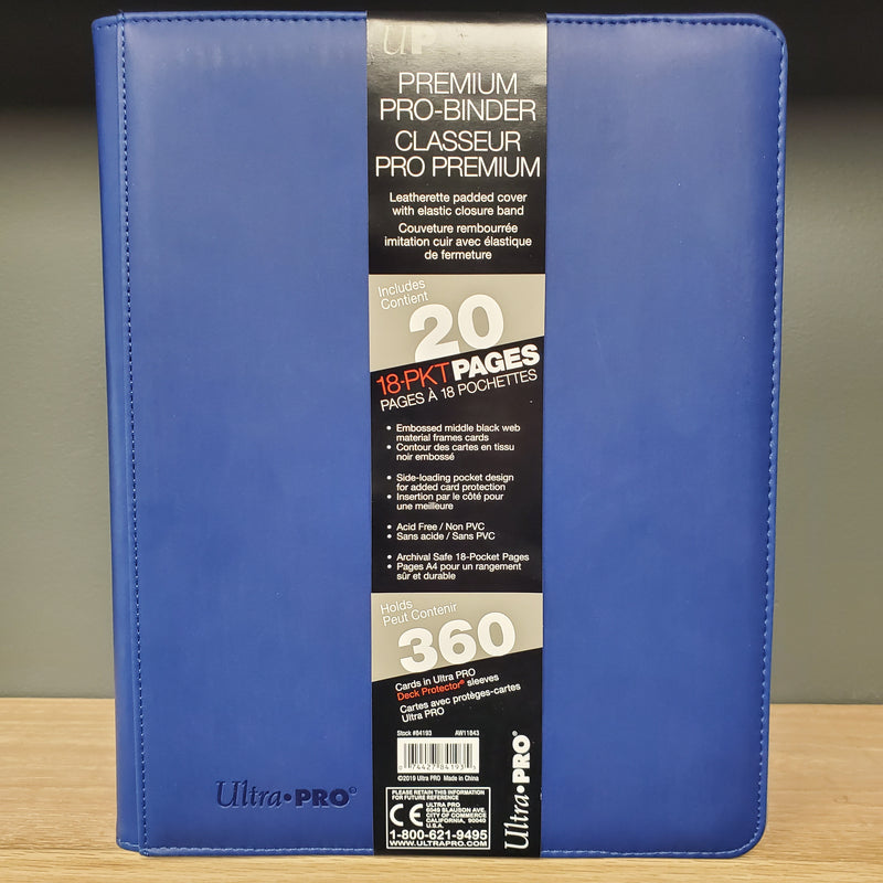 Ultra-PRO: 9 Pocket Premium PRO Binder - Blue